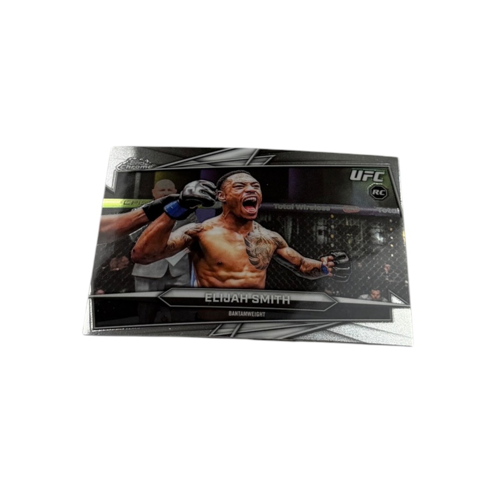 2024 Topps Chrome UFC Elijah Smith RC Rookie Card 41 Bantamweight MMA